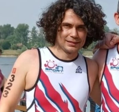 Marcello Bufo ai Campionati Italiani di Paraduathlon di Imola