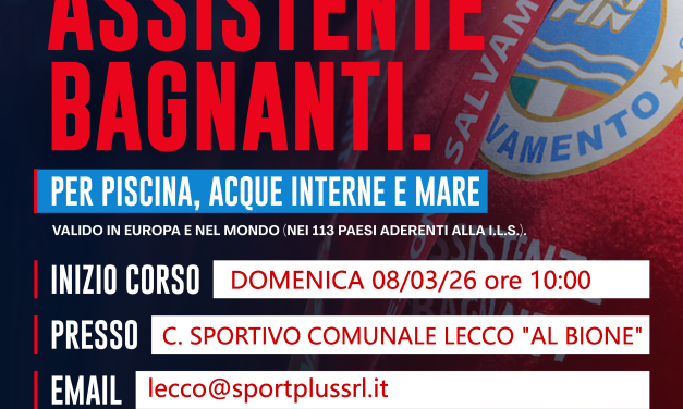 Corso assistenti bagnanti