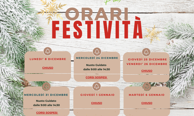 Orari Festività