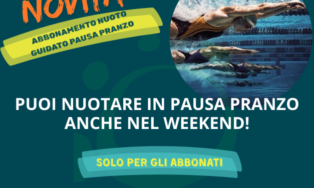 Pausa pranzo anche nel weekend