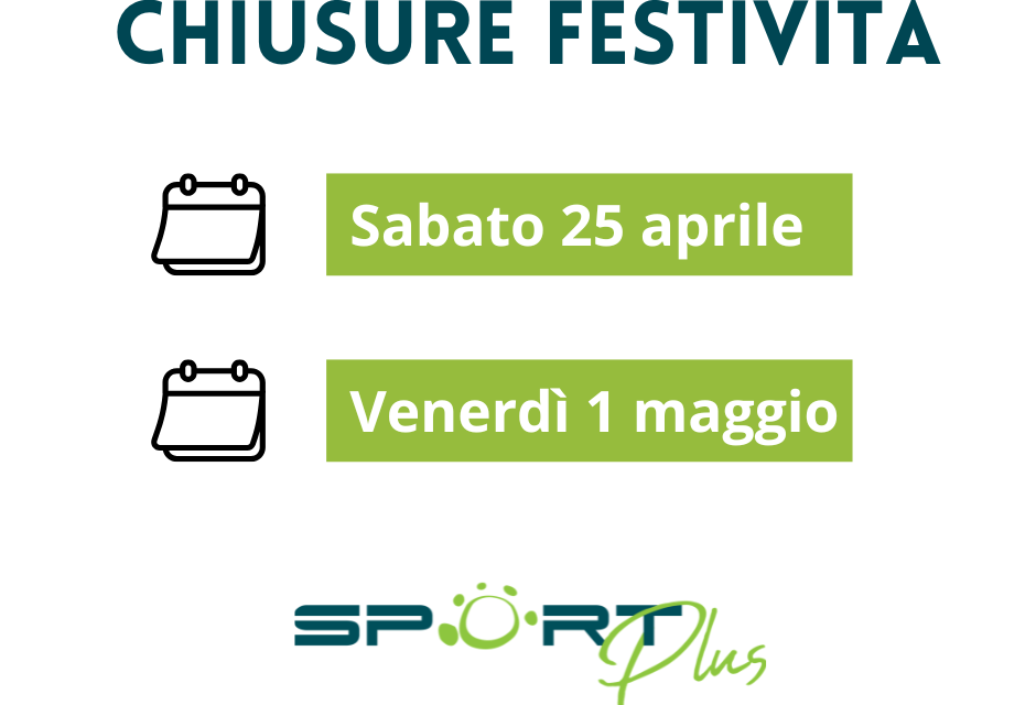 Chiusure per festività